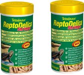 Tetra Fauna voordeelverpakking 2 stuks Reptodelica Shrimps 250 ml garnalen