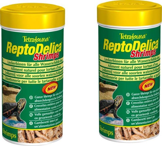 Tetra Fauna - Reptodelica Shrimps - 250 ml garnalen - 2 st