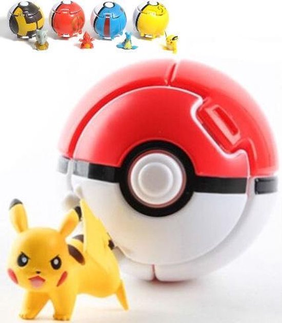 Pokemon Pokeball met Pokemon speelgoed | bol.com
