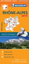 Rhone - Alpes 17523 Carte Michelin kaart 2015