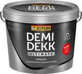 Jotun Demidekk Ultimate Helmatt 10 liter RAL9005 (zwart)