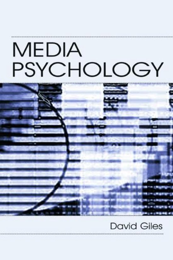Media Psychology - cover