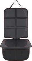 Smartpeas® Autostoelbeschermer/ Kinderstoelonderlegger in zwart geschikt voor isofix