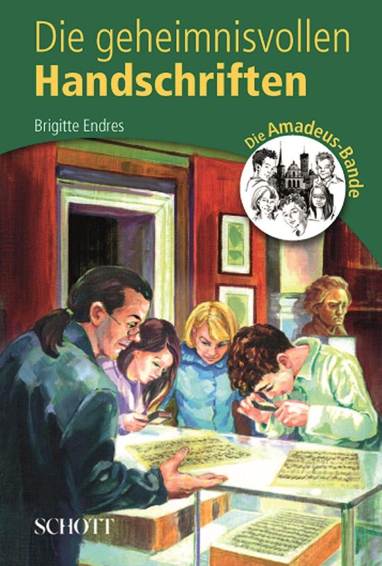 Die Amadeus-Bande 2 - Die geheimnisvollen Handschriften - cover