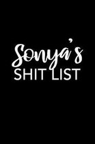 Sonya's Shit List