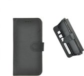 Pearlycase® zwart hoes wallet book case voor Samsung Galaxy A9 2018
