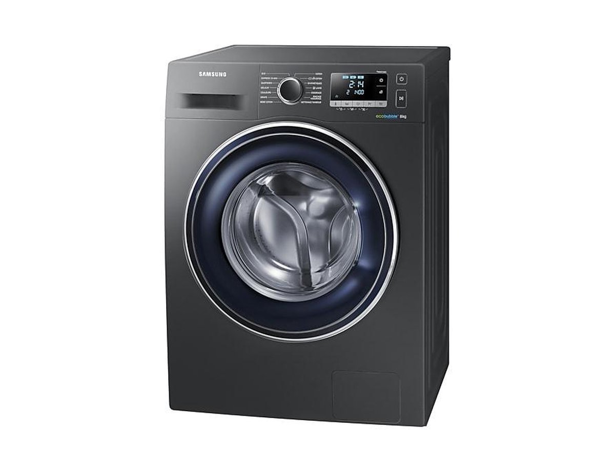 Samsung WW80J5556FX wasmachine Voorbelading 8 kg 1400 RPM Grijs, Metallic |  bol.com