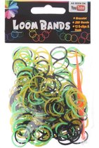 Eddy Toys Loom Bands Armband Maken Geel/groen/zwart 213-delig