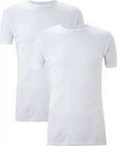 Heren t-shirt 2-Pack (SlimFit) Wit CLAESEN'S - maat M