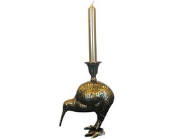 Vanilla Fly Kandelaar Kiwi Bird Brass Antique | bol.com