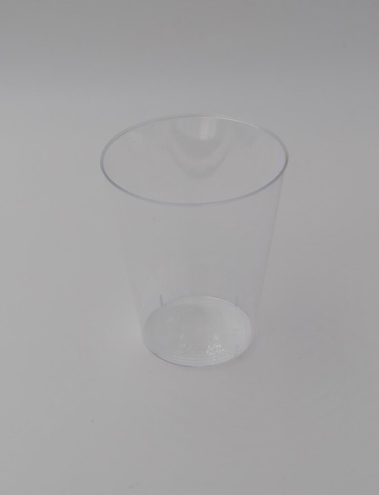 Pack avantage: 120 verres en plastique dur réutilisables 210 ml | bol.com