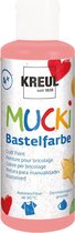 MUCKI Rosé Knutselverf - 80ml - Dermatologisch getest, parabenenvrij, glutenvrij, lactosevrij, veganistisch