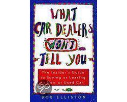 What Car Dealers Won't Tell You