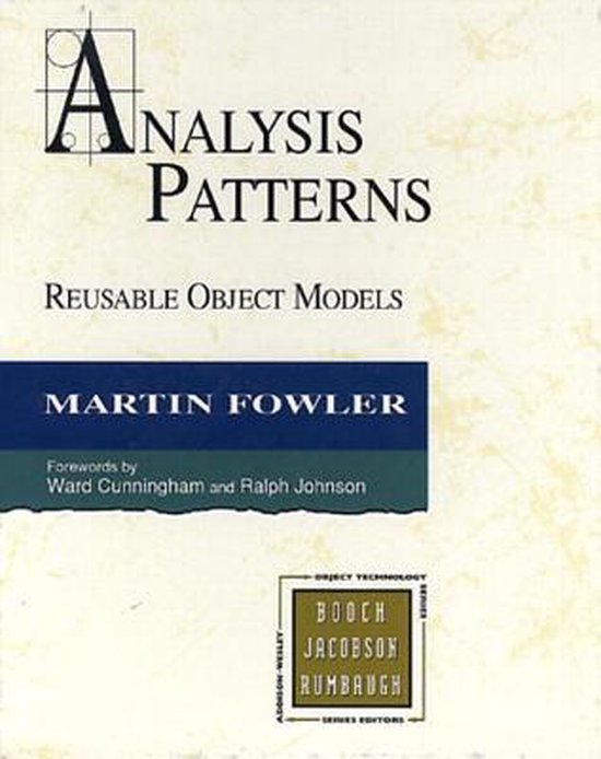 Analysis Patterns - cover