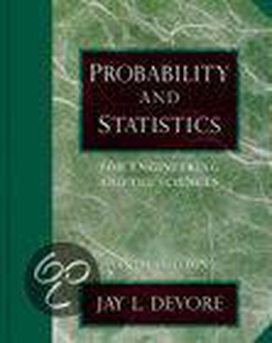 Probability And Statistics For Engineering And The Sciences Jay Devore bol