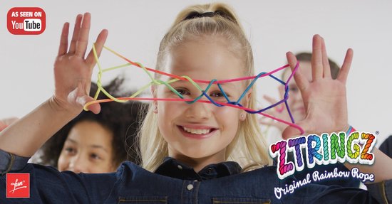 ZTRINGZ Regenboog Touw - Vingertouw