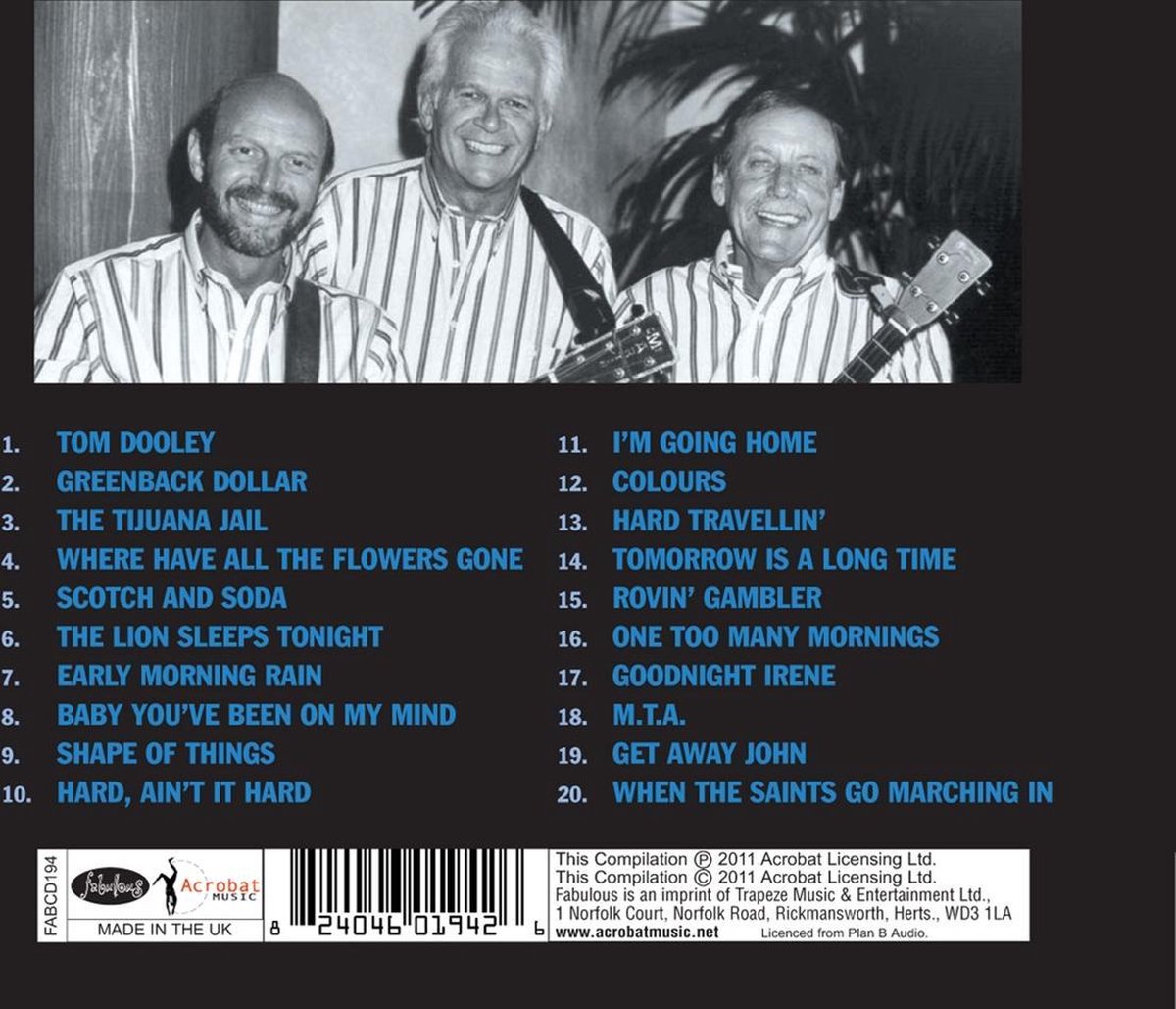 Live At Newport Kingston Trio Cd Album Muziek 