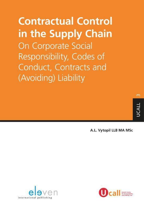 UCALL - Contractual control in the supply chain - cover