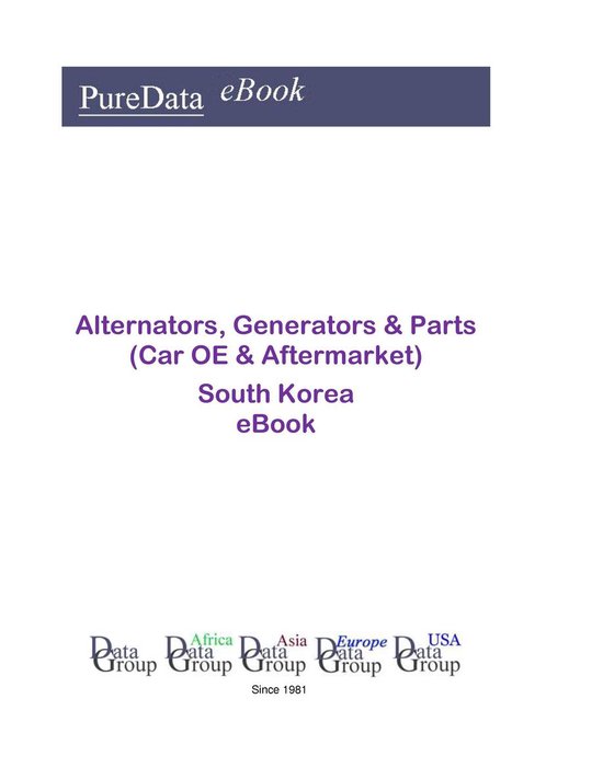 Alternators, Generators & Parts (Car OE & Aftermarket) in South Korea