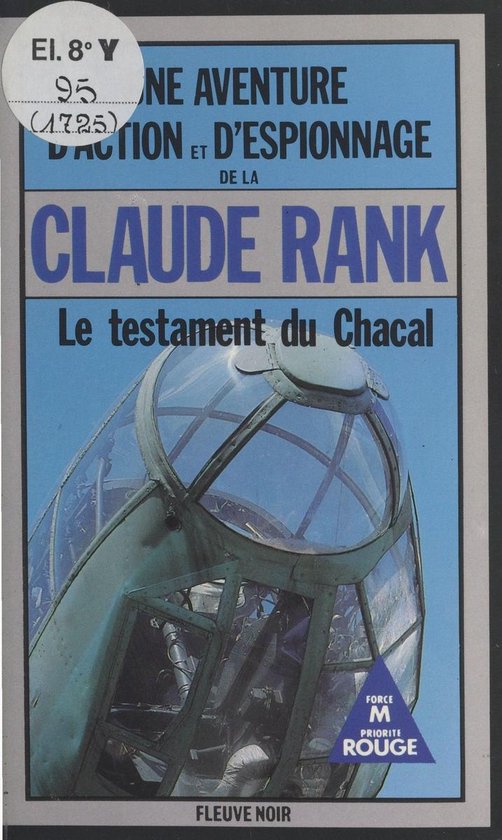 Le testament du chacal - cover