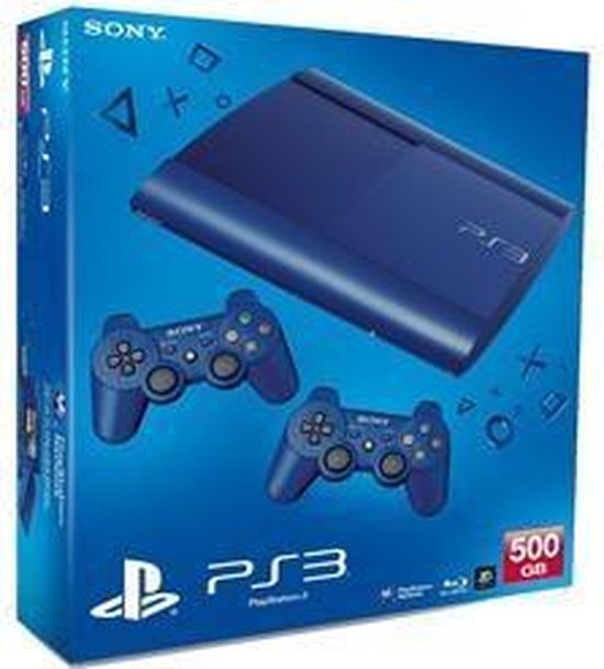 Sony PlayStation 3 500GB Blauw | bol.com