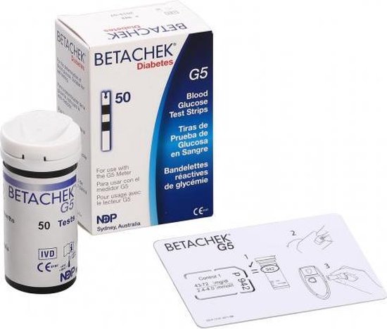 Betachek Glucose Teststrips (50st)