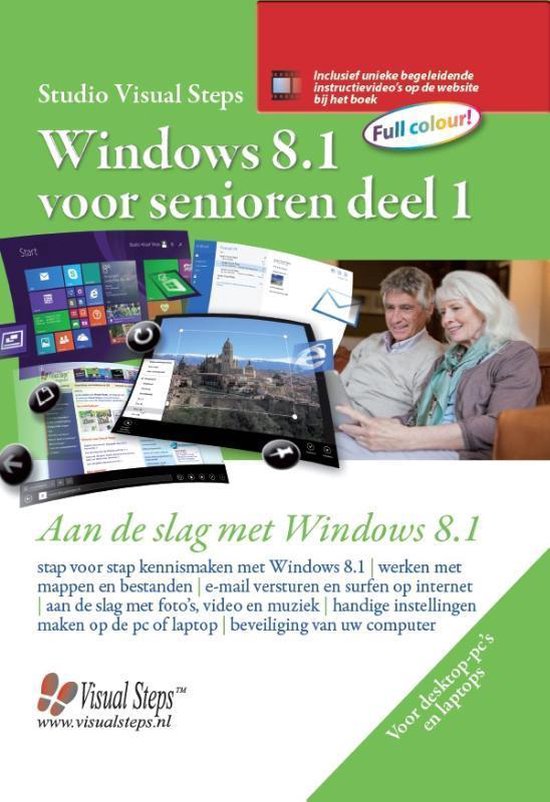 Cover van het boek 'Windows 8 voor senioren  / 1' van Studio Visual Steps