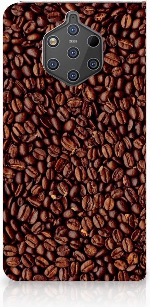 Nokia 9 PureView Flip Style Cover Koffiebonen