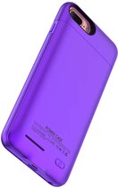 Mobieletelefoonhoesje.nl - Apple iPhone 6/6s Plus en Apple iPhone 7 Plus Battery Case 4200 mAh Paars