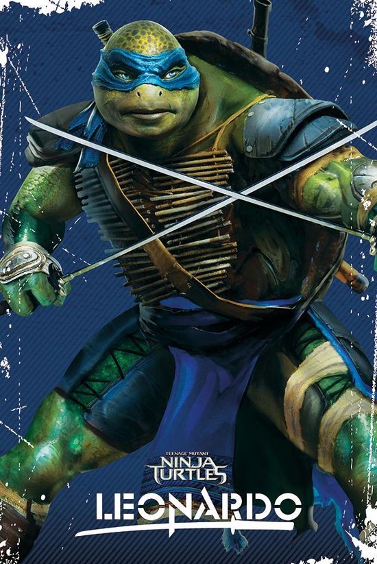 REINDERS Teenage Mutant Ninja Turtles Leonardo - Poster - 61x91,5cm | bol