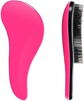 Hairbrush I MUSTHAVE® | Roze | Teezer brush | Anti klit hairbrush | Beschermt haar | Pijnloos | Reisformaat | Geschikt voor nat en droog haar | Antiklit haarborstel