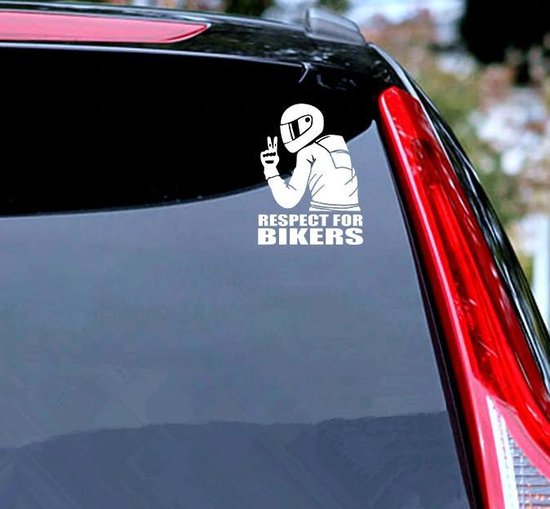Respect Rider Sticker Respect for Bikers Sticker - Waterdichte motor & auto sticker van PVC | bol