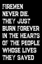 Firemen Never Die They Just Burn Forever In The Hearts Of The People Whose Lives They Saved