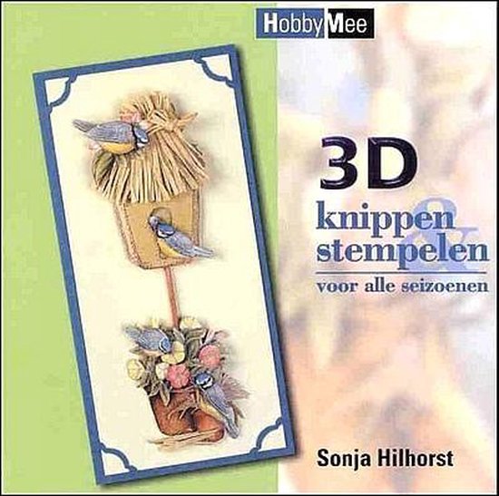 Vaag Op de loer liggen evalueren Hobby mee 3d knippen en stempelen, Sonja Hilhorst | 9789058770547 | Boeken  | bol.com
