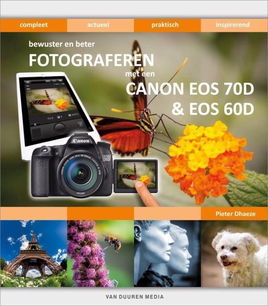 Cover van het boek 'Fotograferen met de Canon EOS 70d'