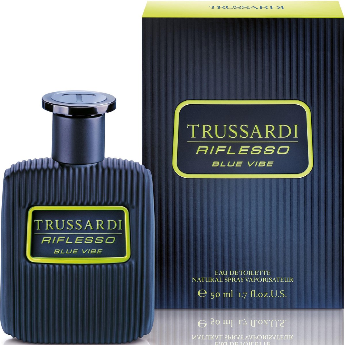 Goedkoopste Trussardi Riflesso Blue Vibe - 50 ml - eau de toilette spray - herenparfum