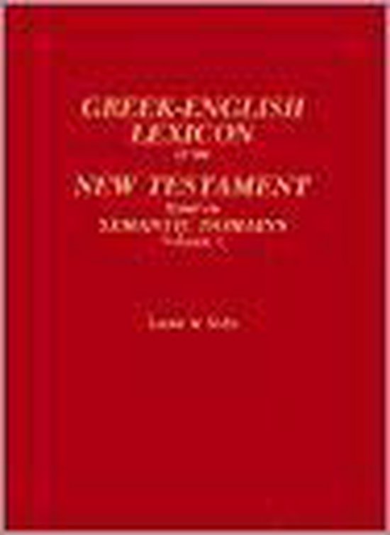 GreekEnglish Lexicon of the New Testament, Low 9780826703439