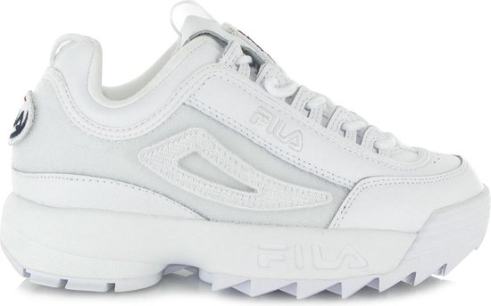 fila disruptor 2 all white