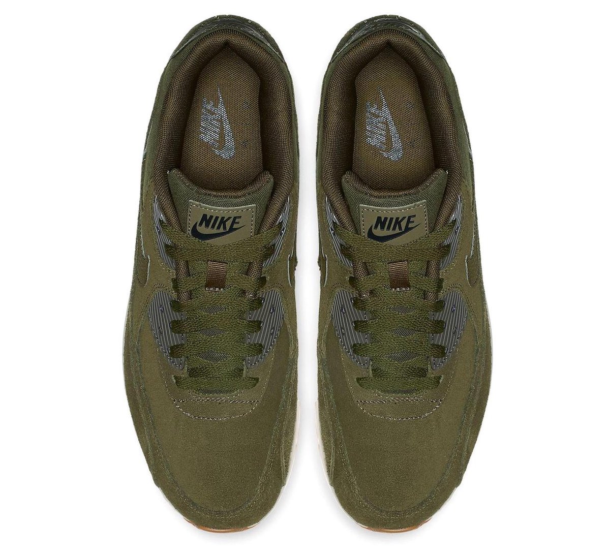 Is aan het huilen Beneden afronden Dominant Nike Sneakers - Maat 45 - Mannen - olijfgroen | bol.com