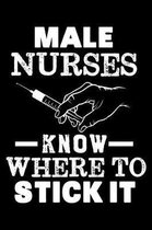 Male Nurses Know where to stick it