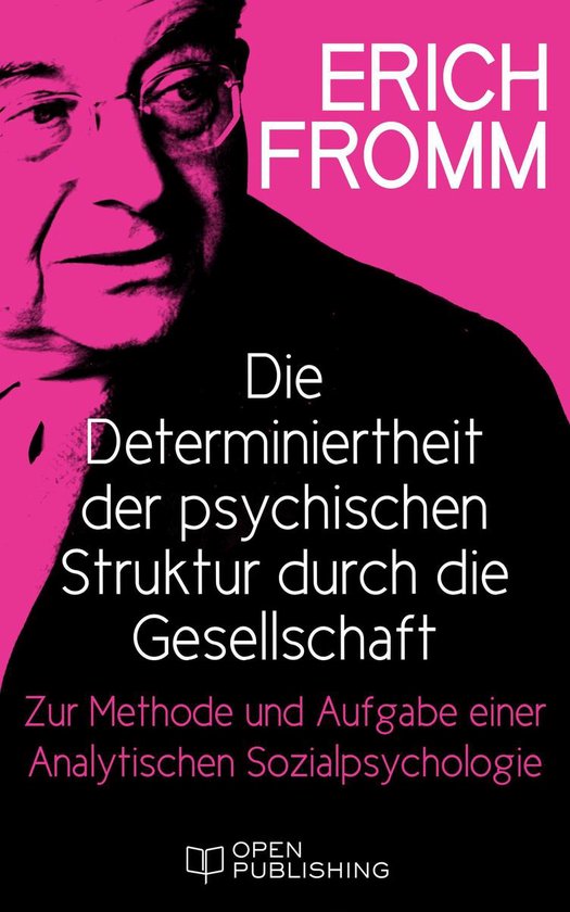 Die Determiniertheit der psychischen Struktur durch die Gese ... - cover