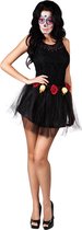 Boland - Tutu Day of the dead - Zwart - One size - Volwassenen - Day of the dead