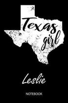 Texas Girl - Leslie - Notebook