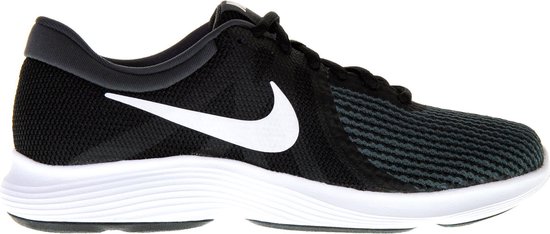 Nike Revolution 4 EU Dames Sportschoenen - Black/White-Anthracite - Maat 40  | bol.com