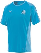 PUMA Olympique de Marseille Trainingsshirt 2018/2019 Heren - Bleu Azur