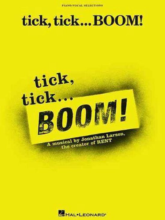 Tick Tick Boom! - cover