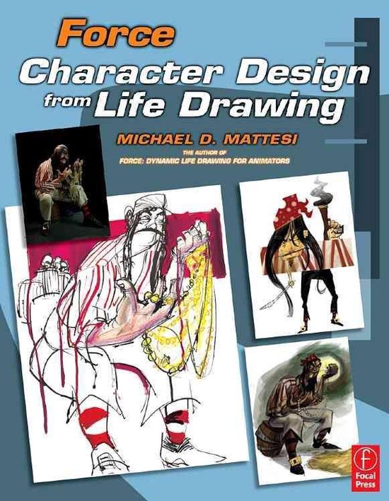 Force Character Design From Life Drawing - cover