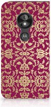 Motorola Moto E5 Play Standcase Hoesje Design Barok Pink
