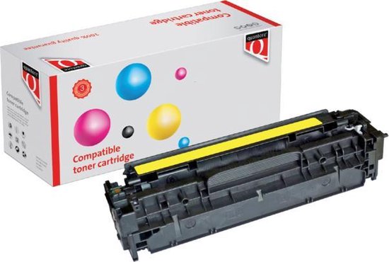 Quantore Tonercartridge Quantore HP CC532A 304A - Geel