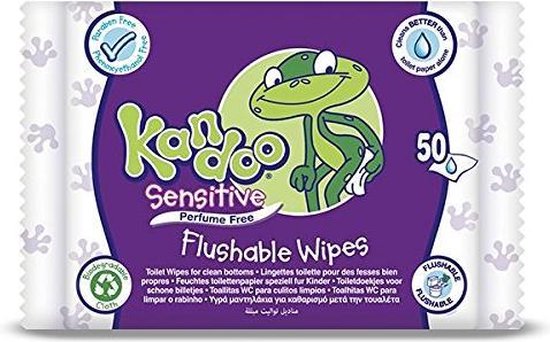 Pampers Kandoo Sensitive - toiletdoekjes - 3 x 50 doekjes | bol.com